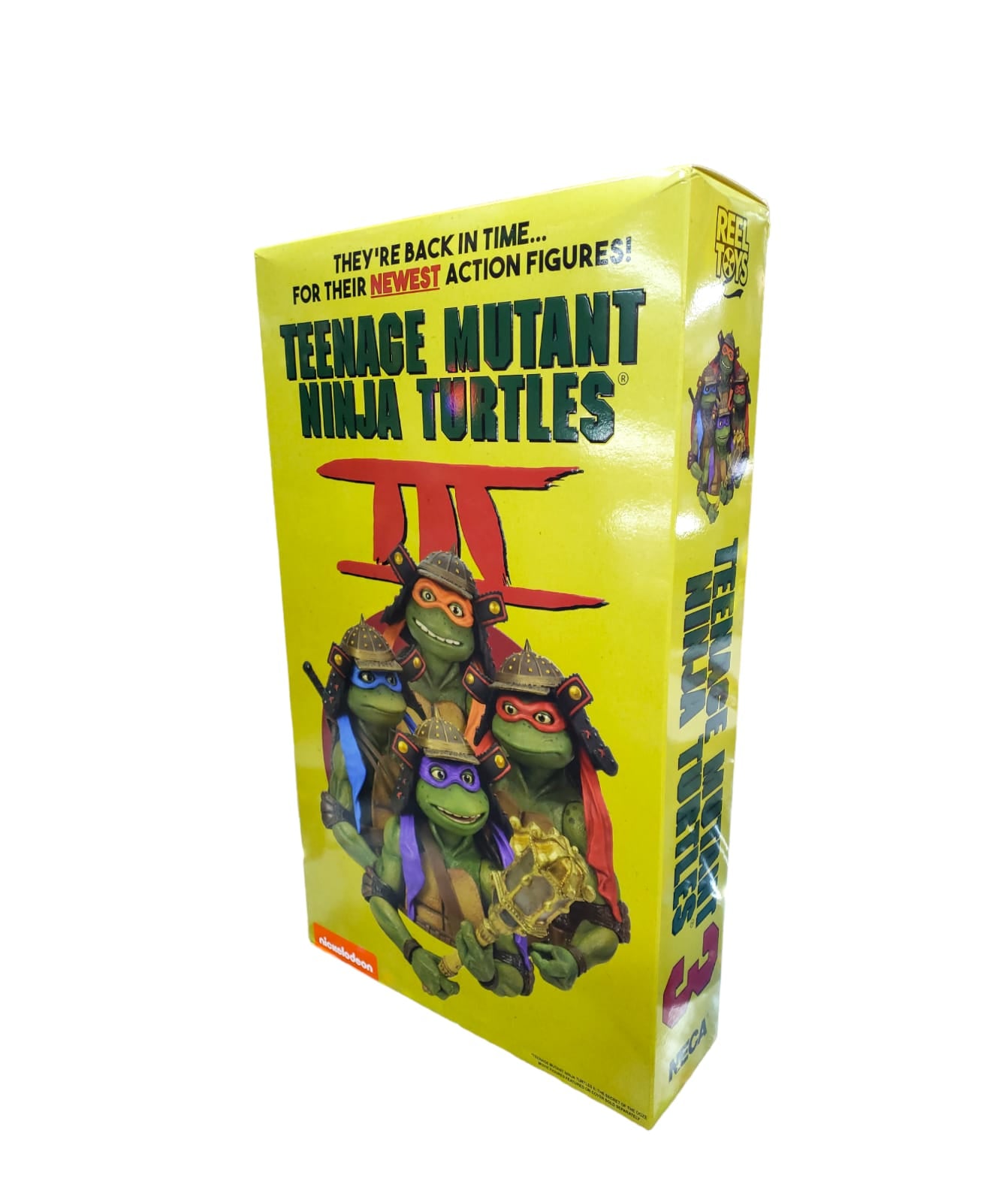 Neca Teenage Mutant Ninja Turtles III  Pack x4 Edicion Limitada 2023
