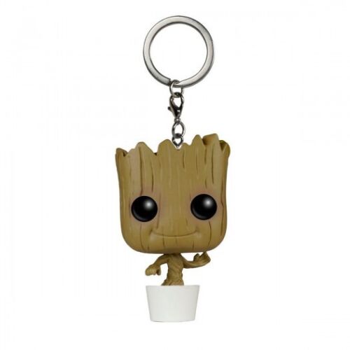 Llavero Pocket Pop Guardianles de la galaxia Dancing Groot