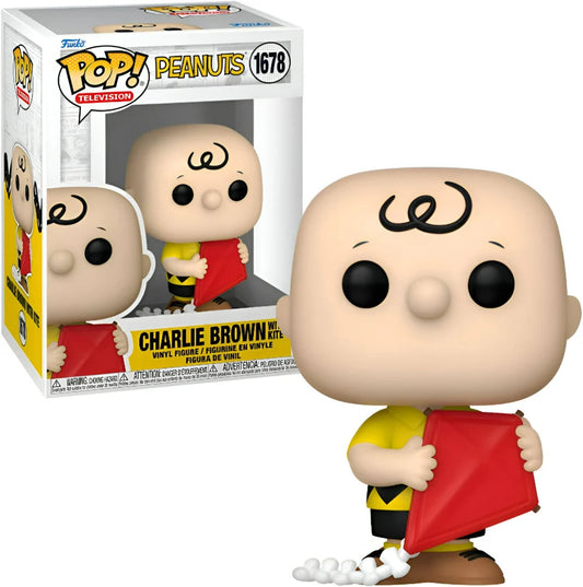 Funko Pop Charlie Brown con Cometa Snoopy 1678