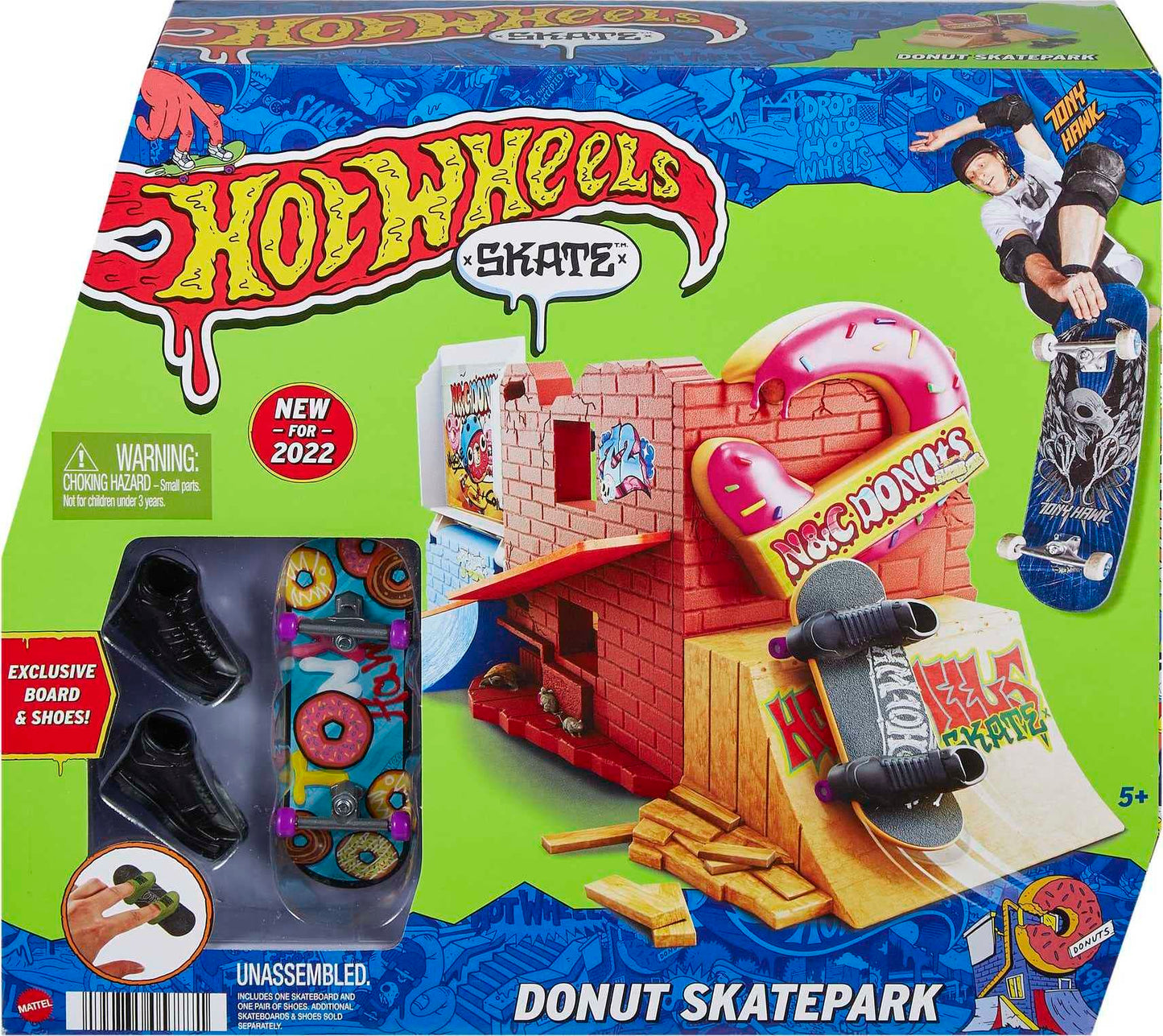 Hot wheels Donut Skatepark Tony Hawk