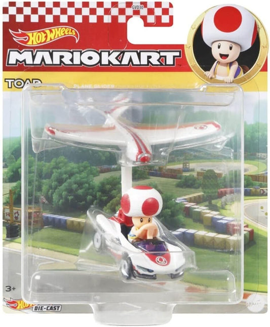 Carro Hotwheels MarioKart Toad