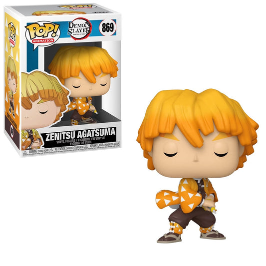 Funko Pop 869 Zenitsu Agatsuma Demon Slayer