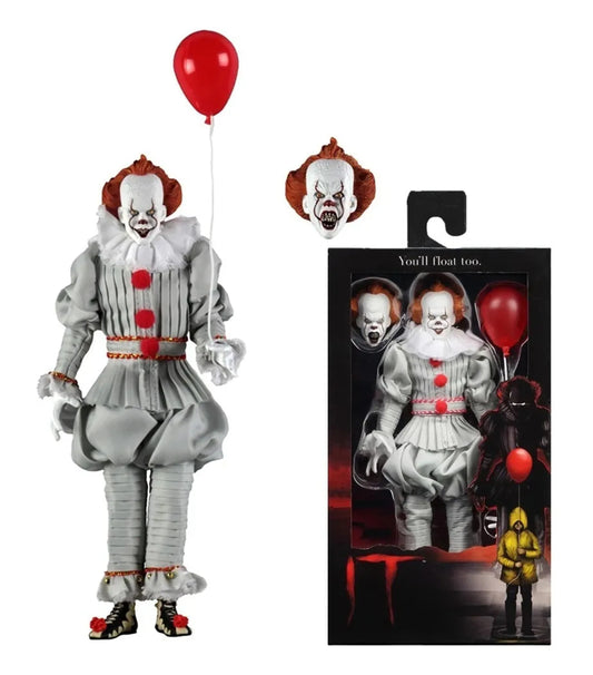 Neca It Figura Pennywise con Ropa 22 cms Original