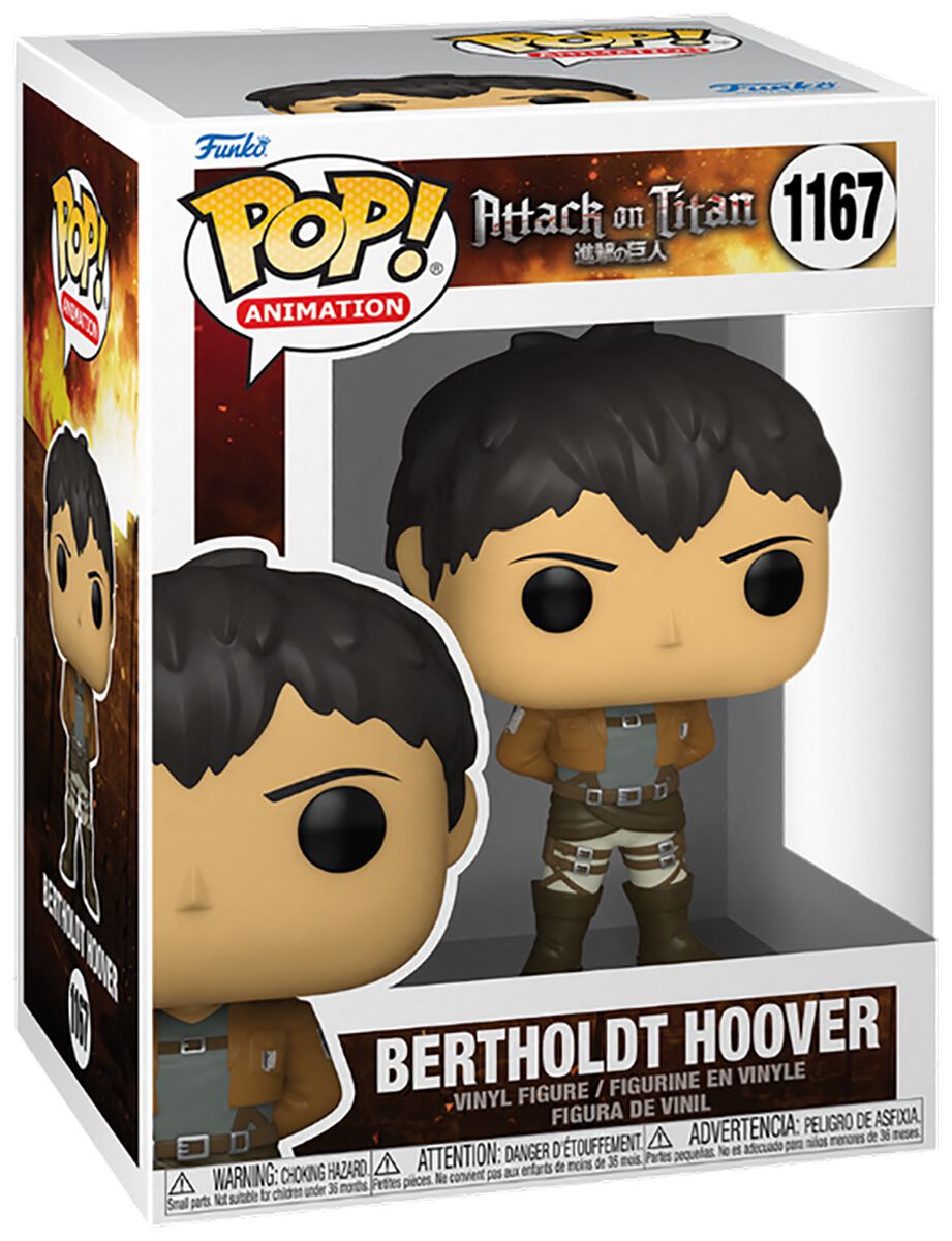Funko Pop 1167 Bertholdt Hoover Atack on titan