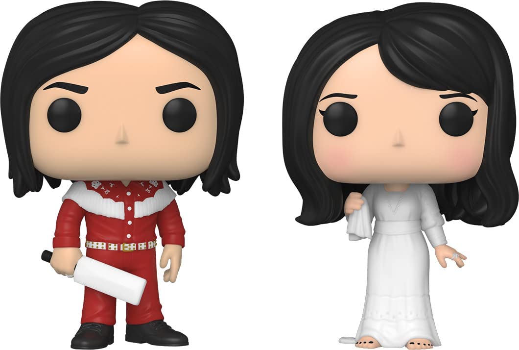 Funko Pop The White Stripes jack white y Meg withe pack x2