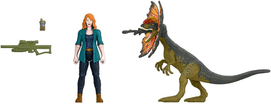 Set Figuras Claire y Doliphosaurus Jurassic World Dominion