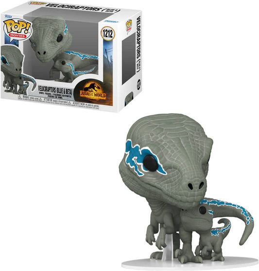 Jurassic World Funko Pop 1212 Blue y Beta