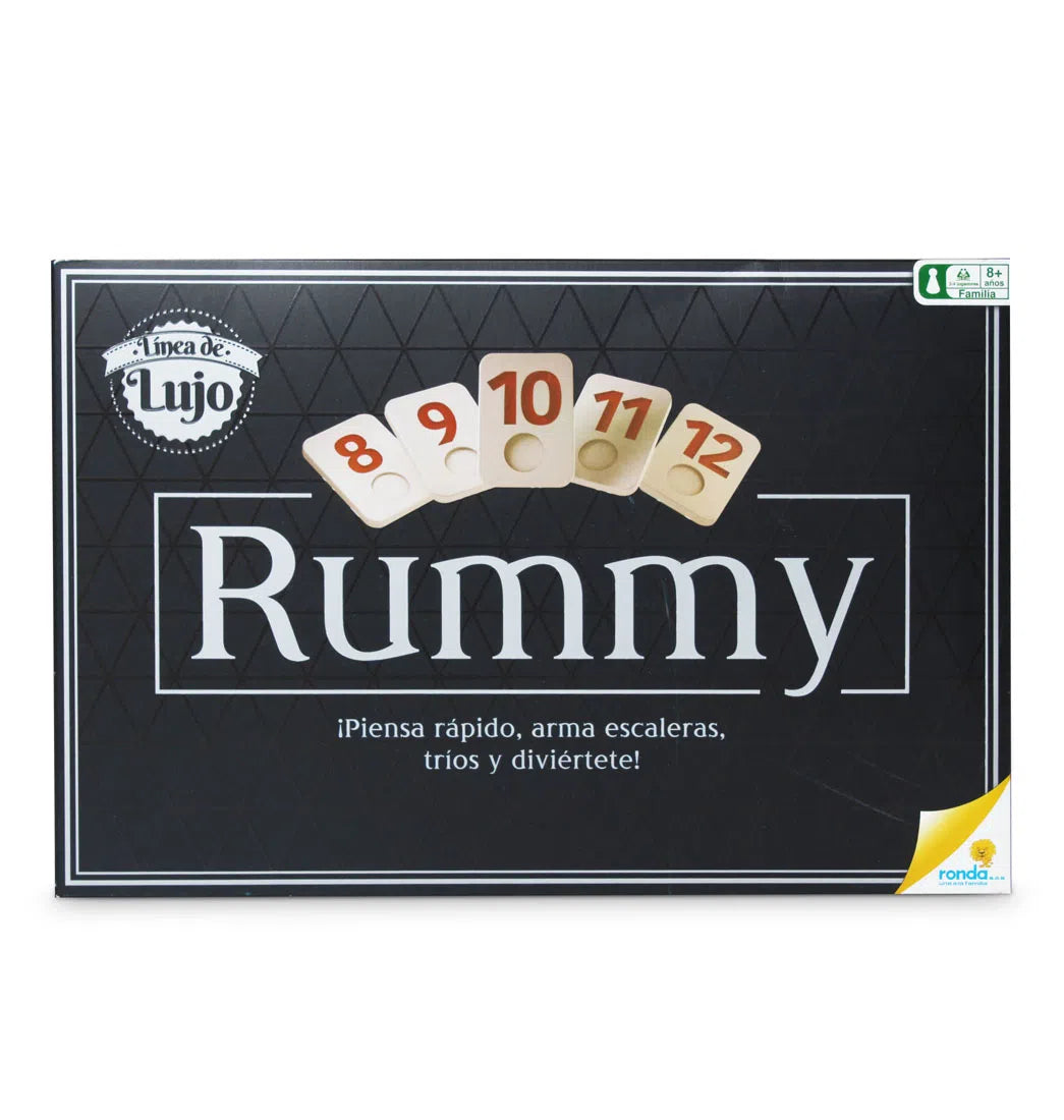 Juegon de mesa Rummy Linea de lujo Ronda