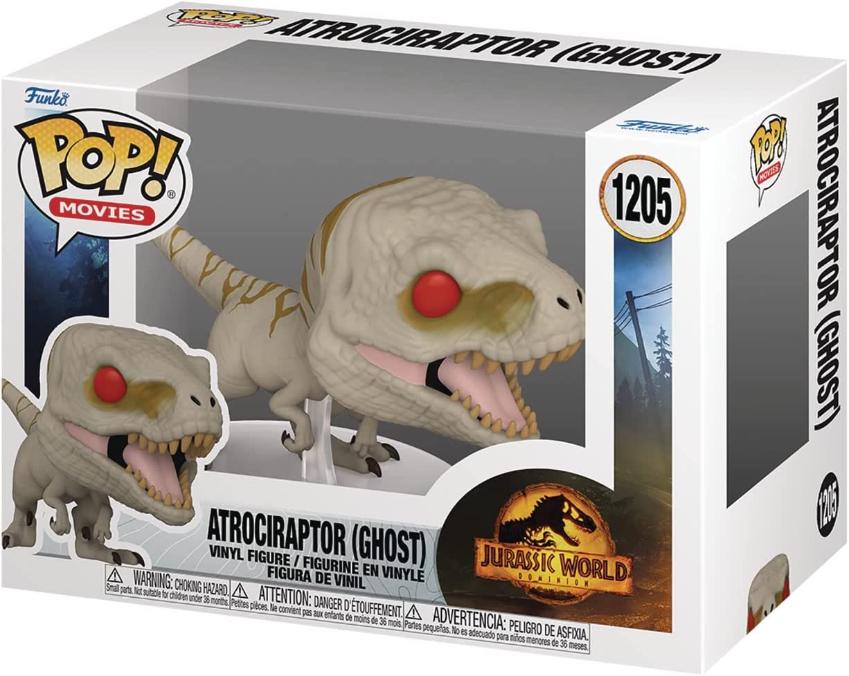 Atrociraptor Ghost Funko Pop 1205 Jurassic World