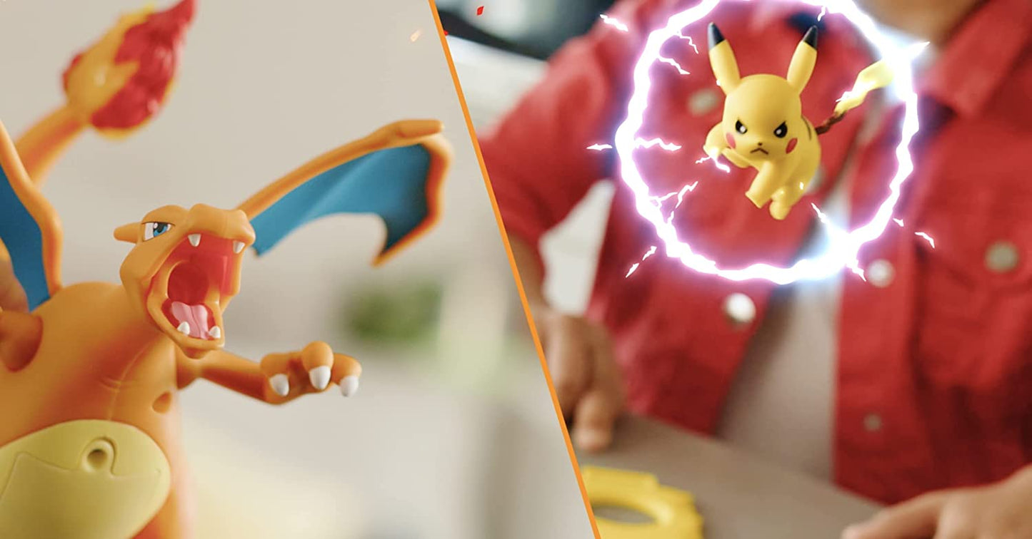 Pokemon de Charizard Deluxe con Pikachu Luz Y sonido Interactiva