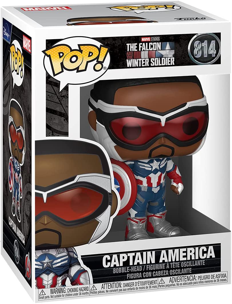 Funko Pop 814 Captain America The Falcon and The Winter Soldier