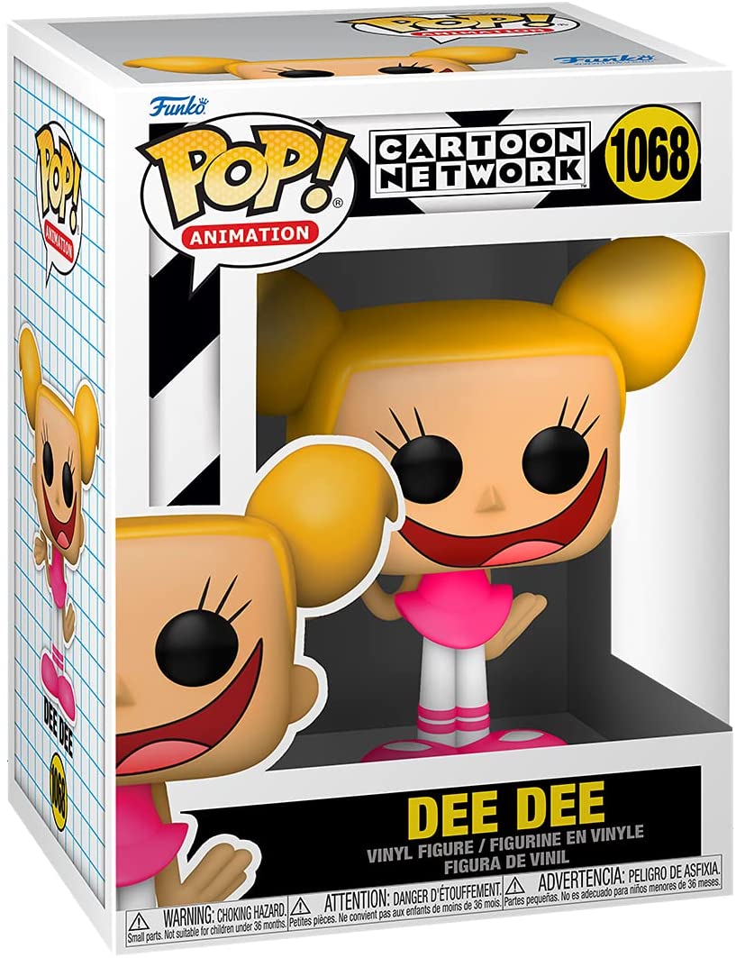 Funko Pop 1068 Dee Dee Laboratorio de Dexter Cartoon Network