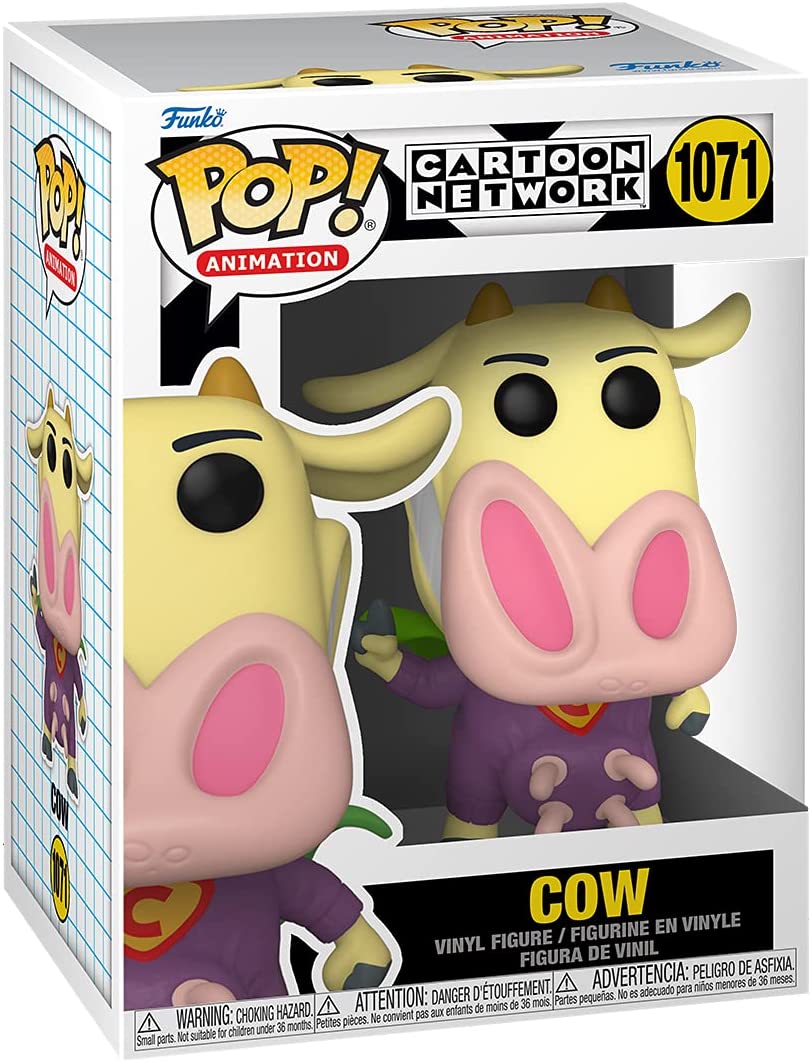 Funko Pop 1071 Vaca Serie Vaca y Pollito Cartoon Network