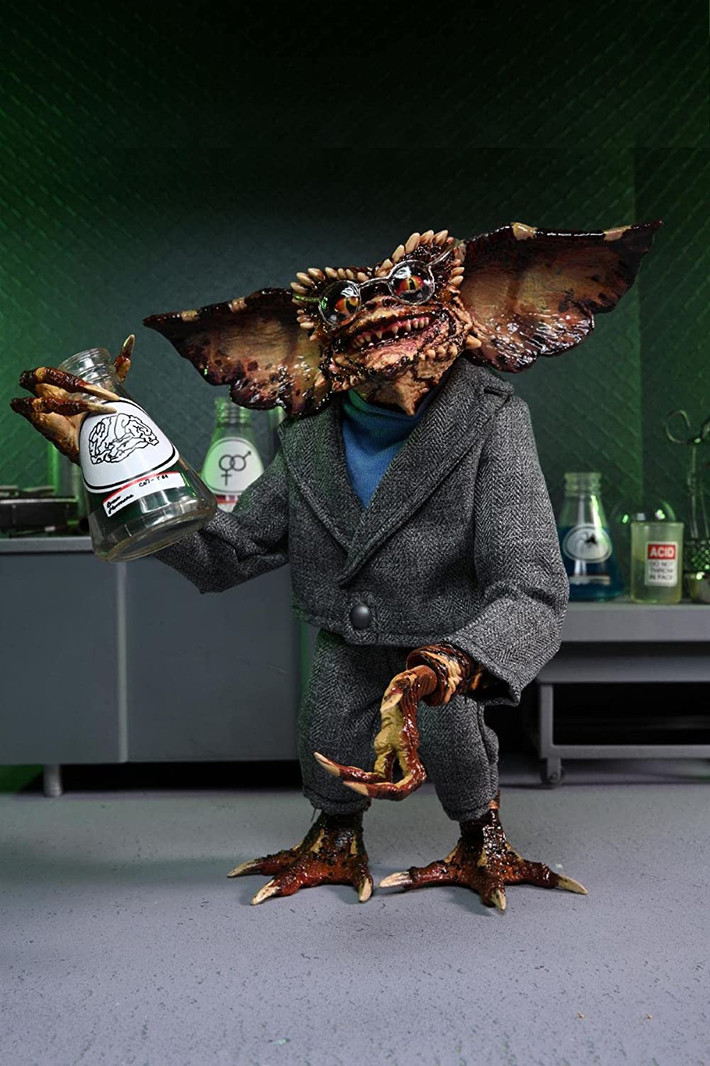 Figura Gremlin Ultimate Brain Pelicula Gremlins 2 Neca