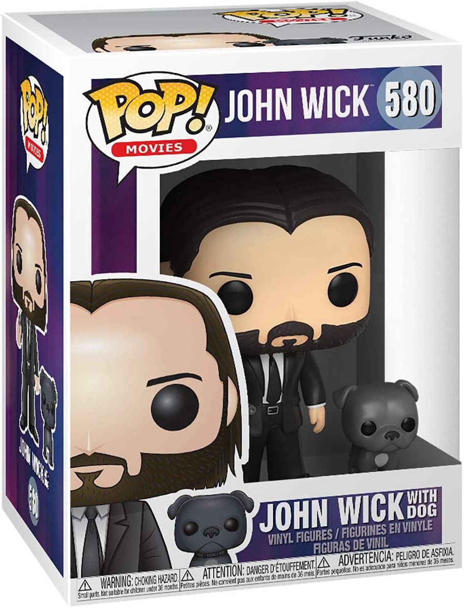 Jhon Wick Funko Pop 580 Con Perro