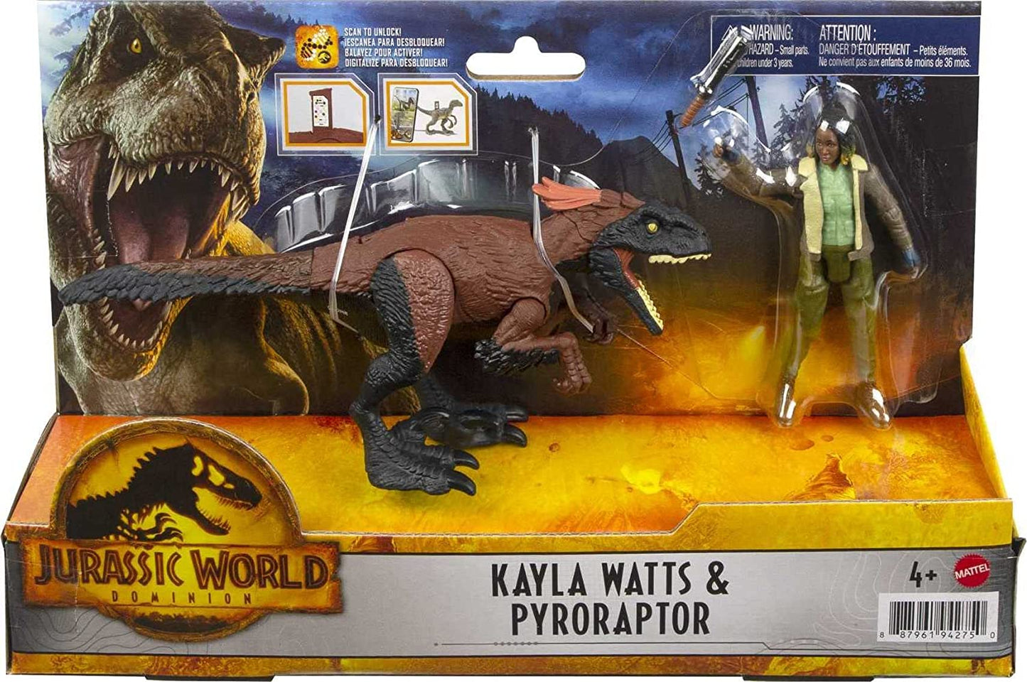 Jurassic World Dominion Kayla Watts Y Pyrora 2 pack