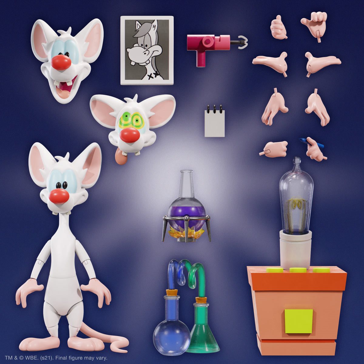 Super 7 Pinky y Cerebro Pinky Animaniacs