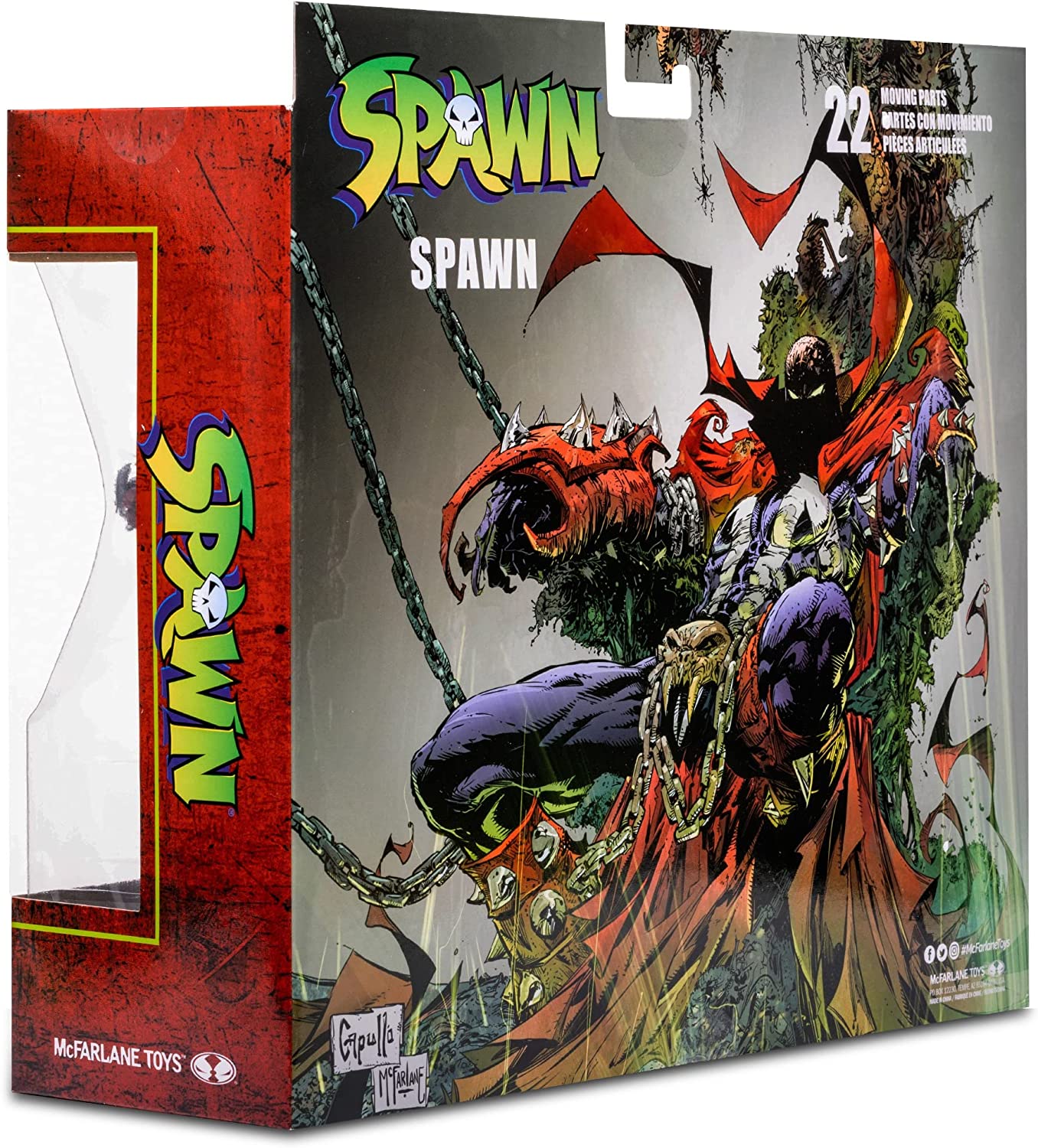 Spawn Deluxe Set Figura Con Trono Mcfarlane Toys
