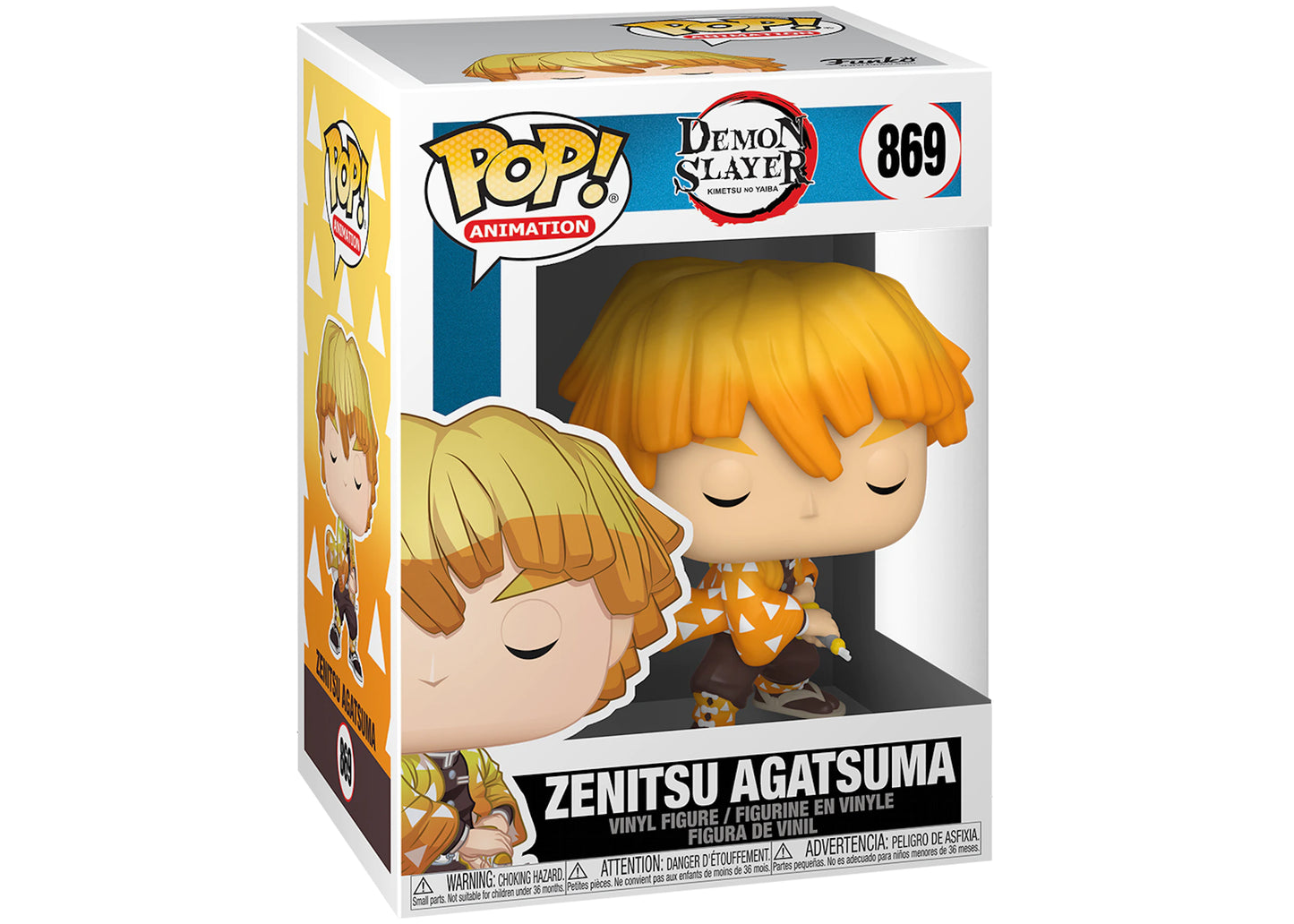 Funko Pop 869 Zenitsu Agatsuma Demon Slayer