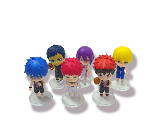 Coleccion x 6 Anime Kuroko No Basket Cabe