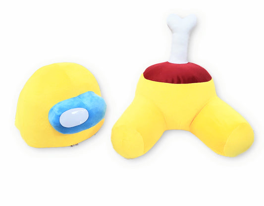 Peluche Among us Cadaver Se Parte a la mitad