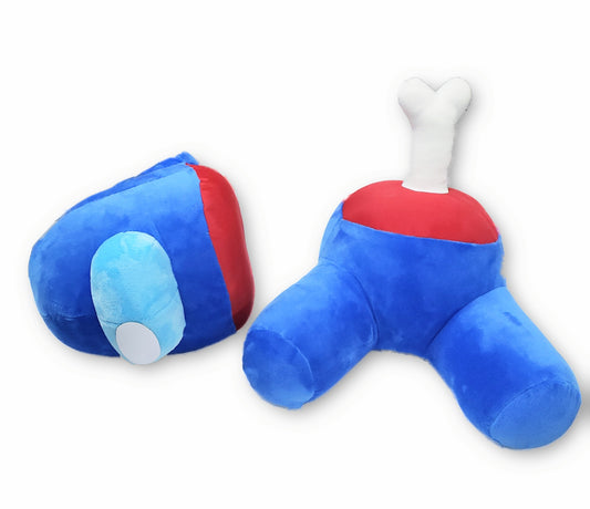 Peluche Among us Cadaver Se Parte a la mitad