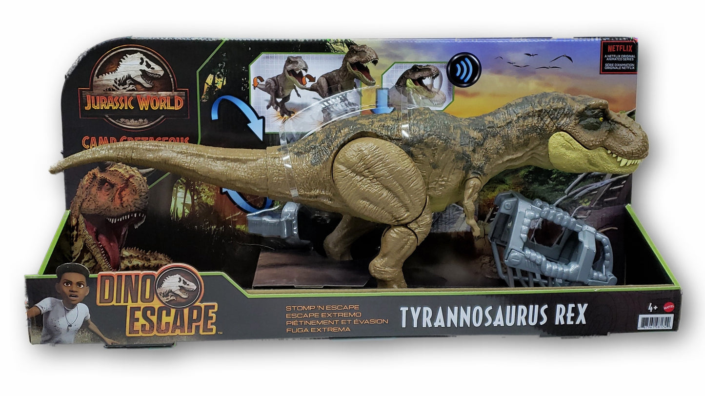 Dinosaurio Tyrannosaurus Rex Escape Extremo Jurassic World Camp Cretaceous