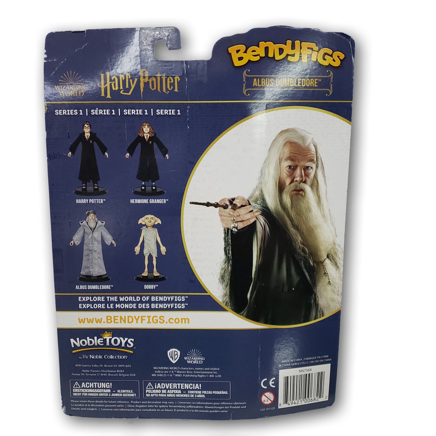 Figura Albus Dumbledore Harry Potter Wizarding World Bendyfigs