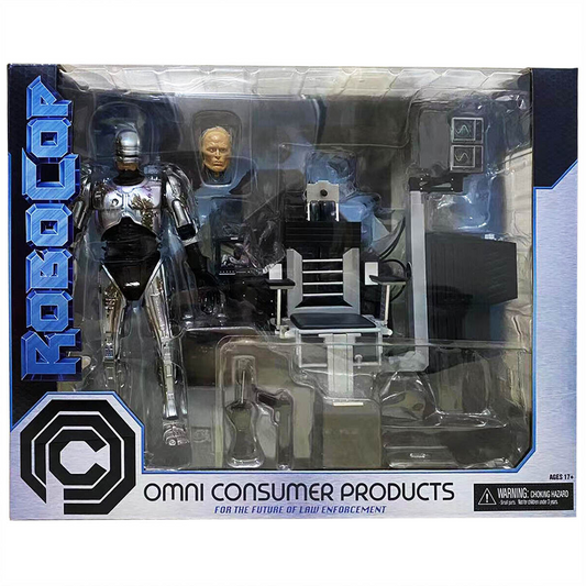Neca Figura Robocop con Silla Mecanica OCP Crime Prevention unit