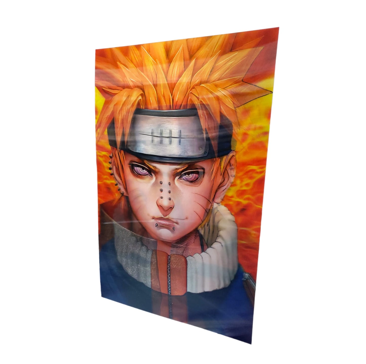Poster 3d Lenticular de 3 en 1 Naruto Anime