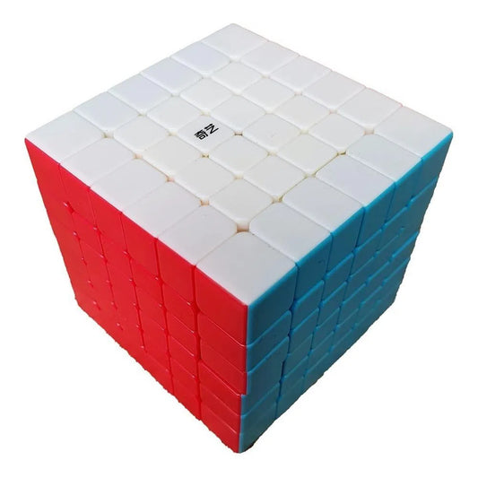 Cubo 6 x 6 Qiyi de velocidad Stikerless