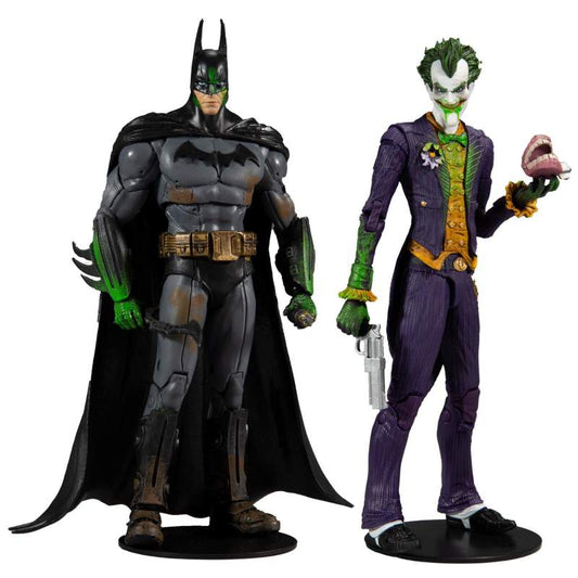 Figura Batman Arkham Asylum Batman y The Joker Multiverse