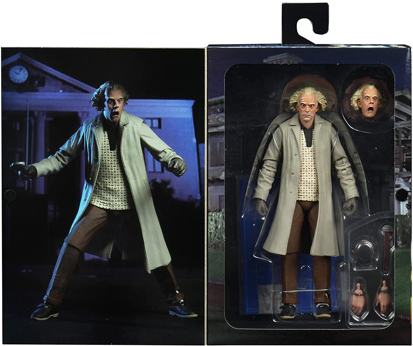 Figura Doc Brown Regreso al Futuro1955 Neca Original