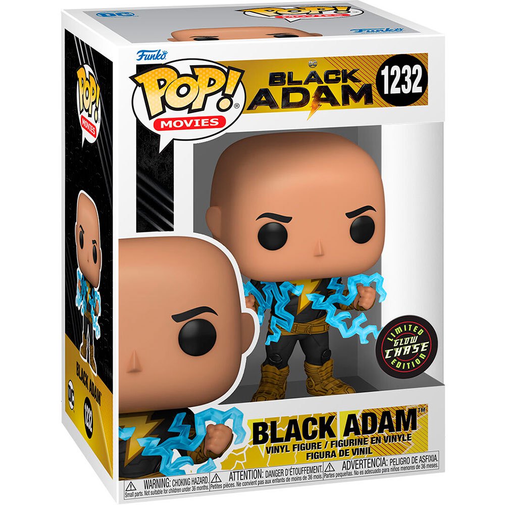 Funko Pop 1232 Black Adam Edicion limitada Chase glow