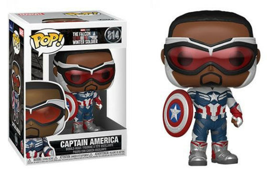 Funko Pop 814 Captain America The Falcon and The Winter Soldier