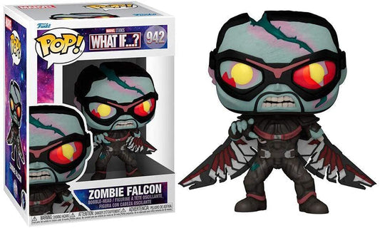 Funko Pop Zombie Falcon what if? original