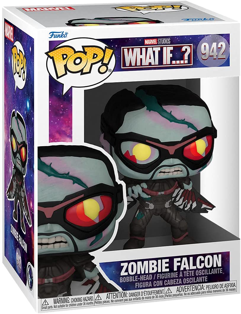 Funko Pop Zombie Falcon what if? original