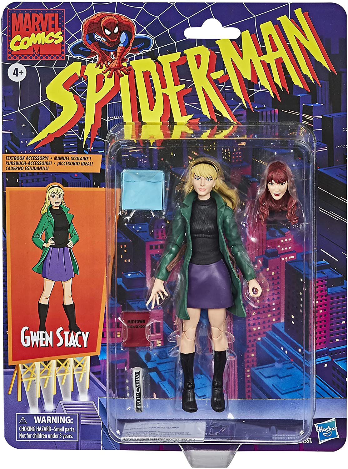 Figura Gwen Stacy Spider-man Marvel Comics