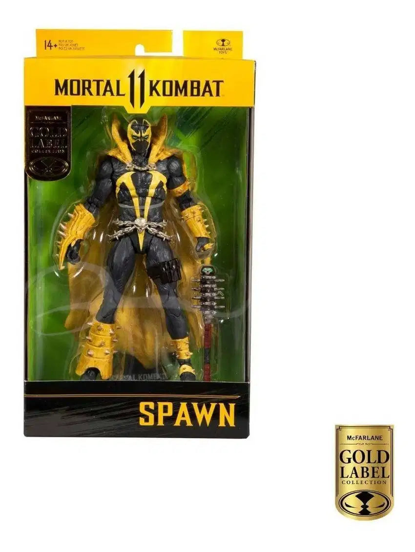 Figura Spawn Mortal Kombat 11 Gold label collection Mc farlane