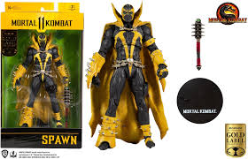 Figura Spawn Mortal Kombat 11 Gold label collection Mc farlane