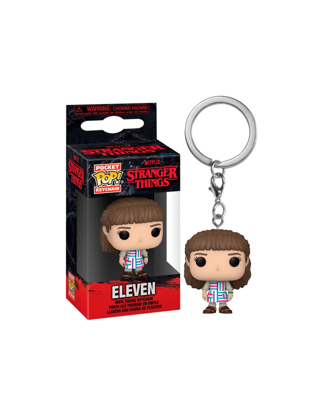 Stranger Things Pocket Pop LLavero Eleven