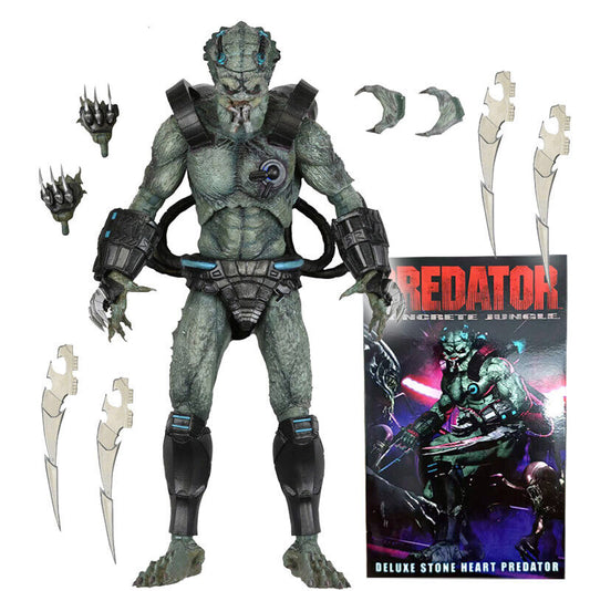 Neca Depredador Concrete Jungle Deluxe Stone Heart Predator