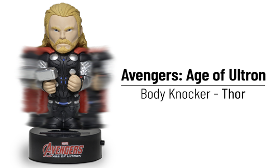 Figura Thor Avengers Age of Ultron Marvel Body Knockers Solar Powered!