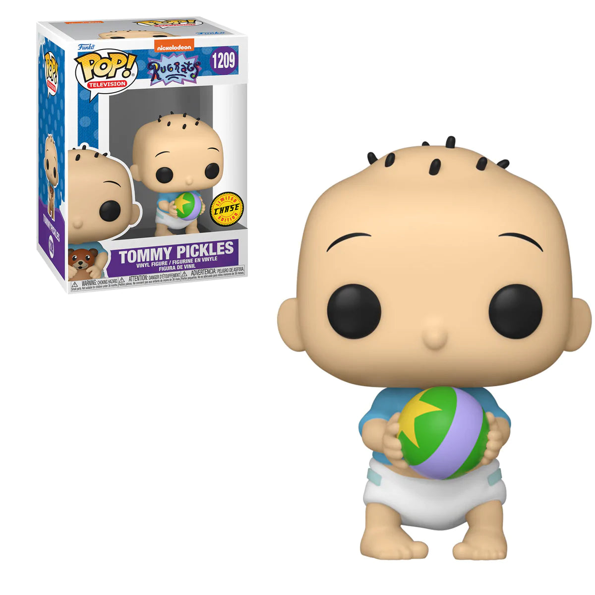 Funko pop 1209 Tommy Rugrats Aventuras en Pañales Chase
