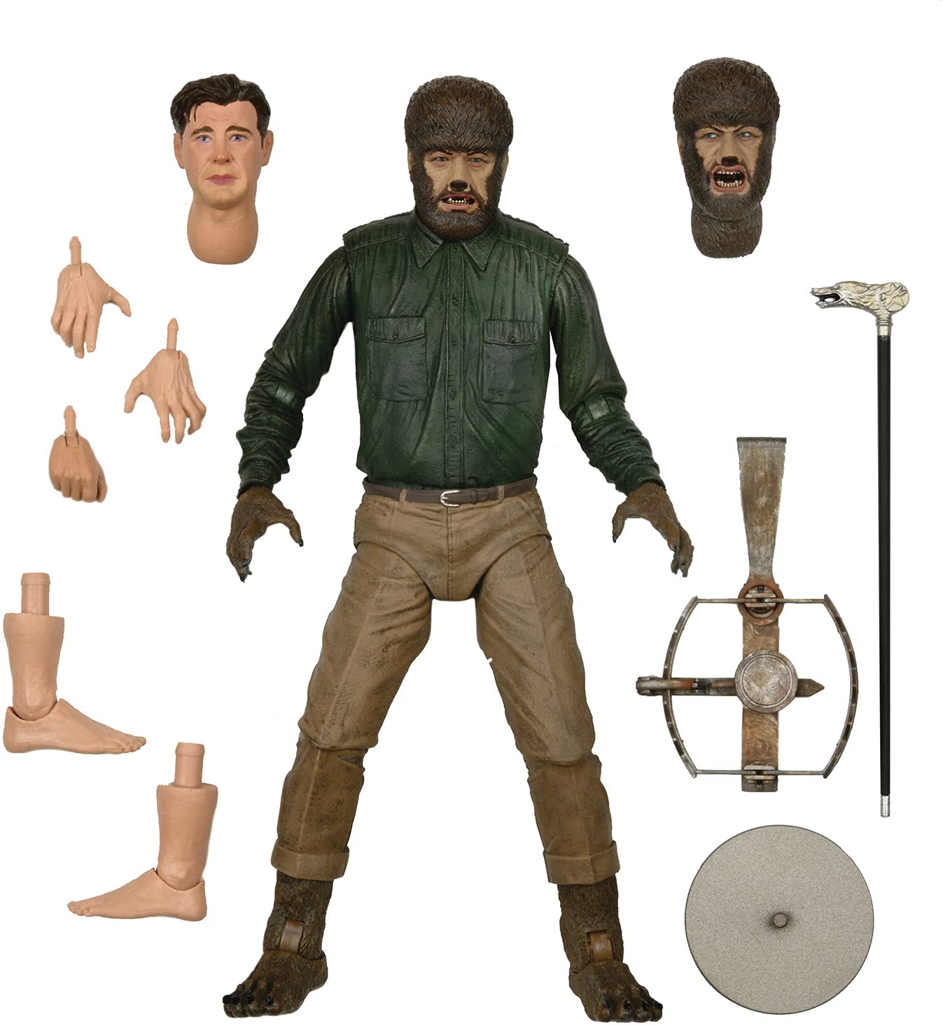 Figura Hombre Lobo 1941 The Wolf Man Neca original