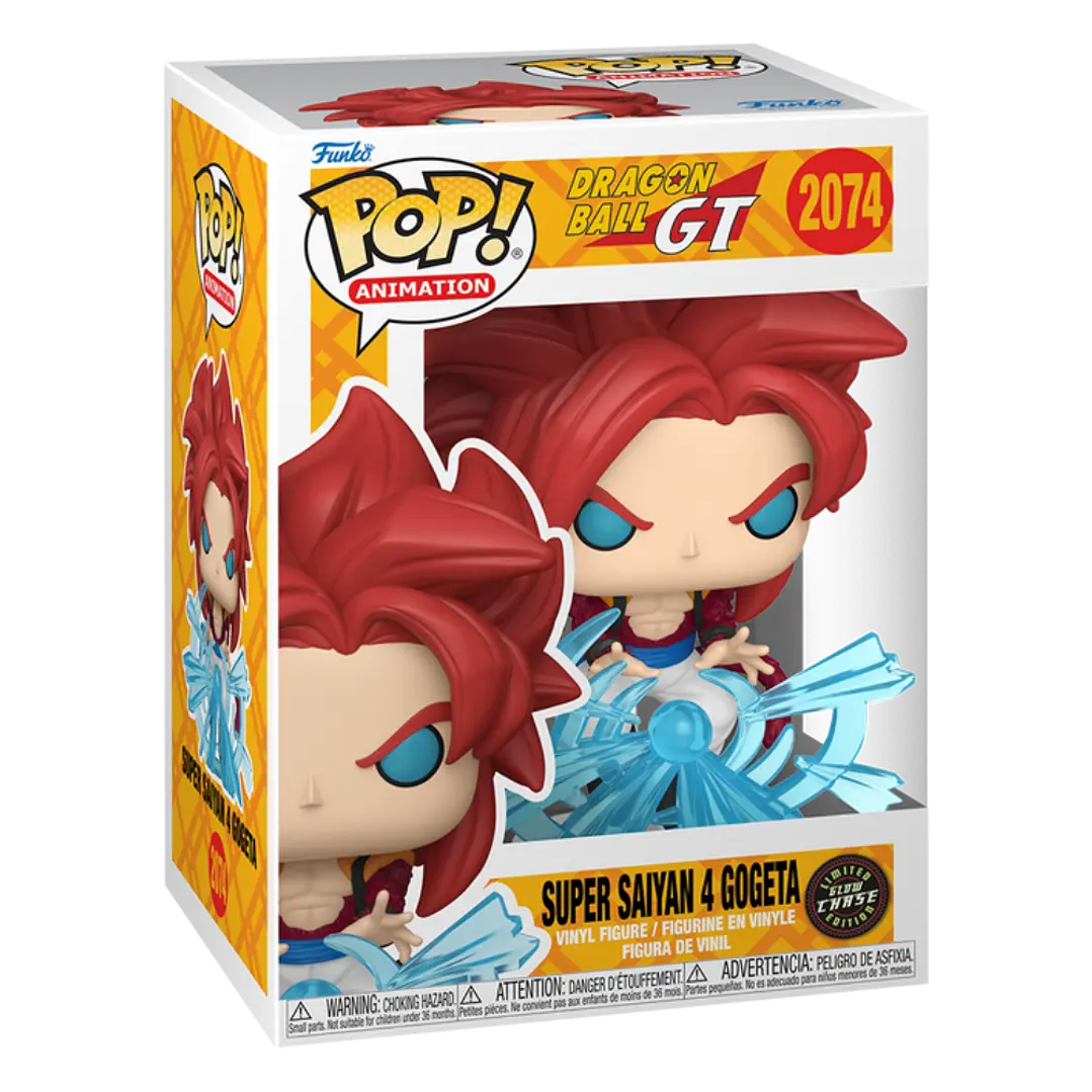 Funko Pop Gogeta Super Saiyan 4 Dragon Ball GT Edicion Limitada Chase