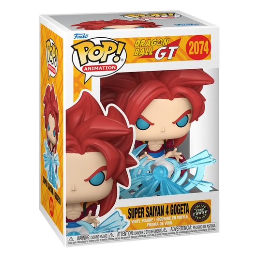 Funko Pop Gogeta Super Saiyan 4 Dragon Ball GT Edicion Limitada Chase