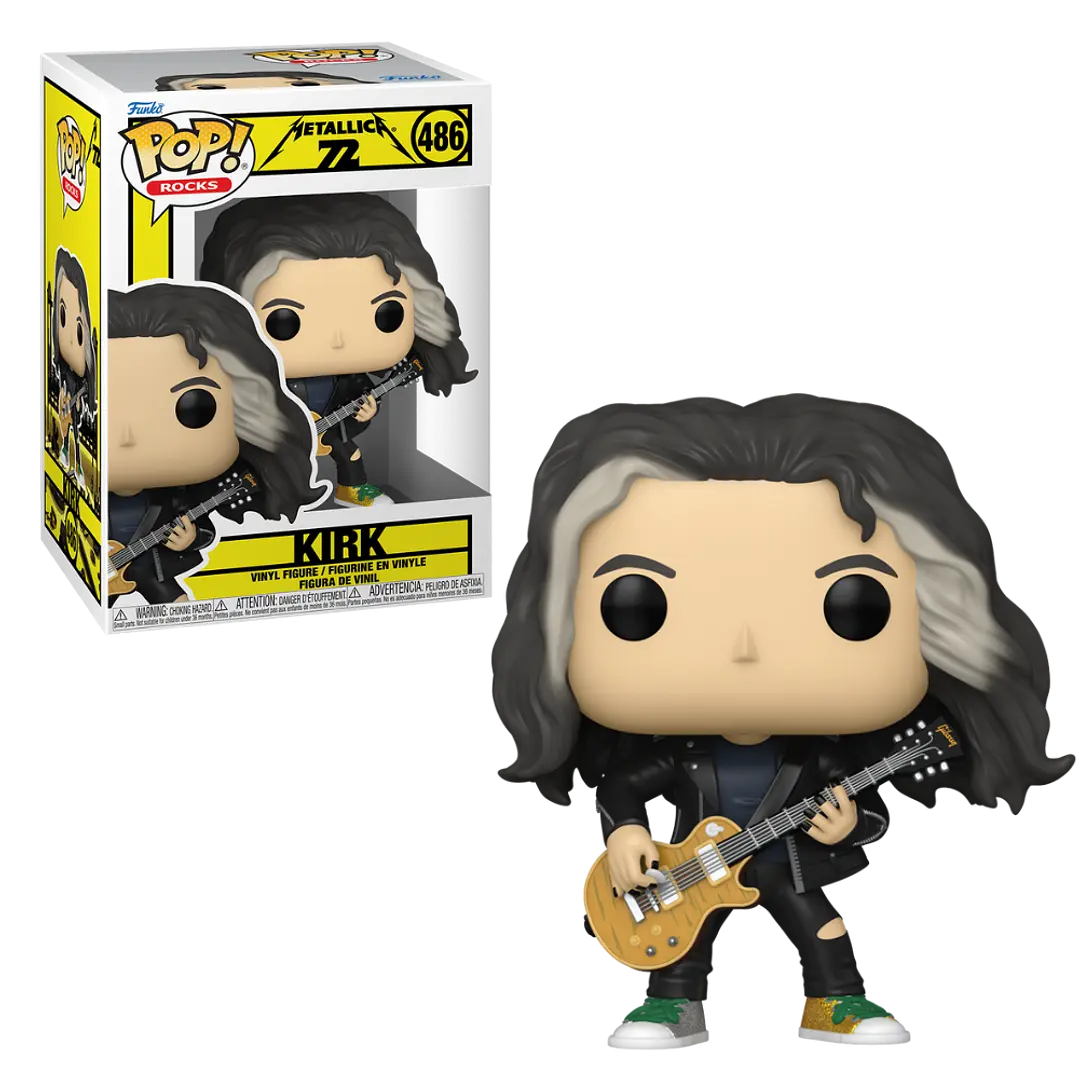 Funko Pop 486 Kirk Metallica 72