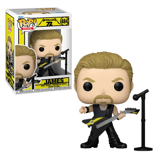Funko Pop 484 James Metallica 72