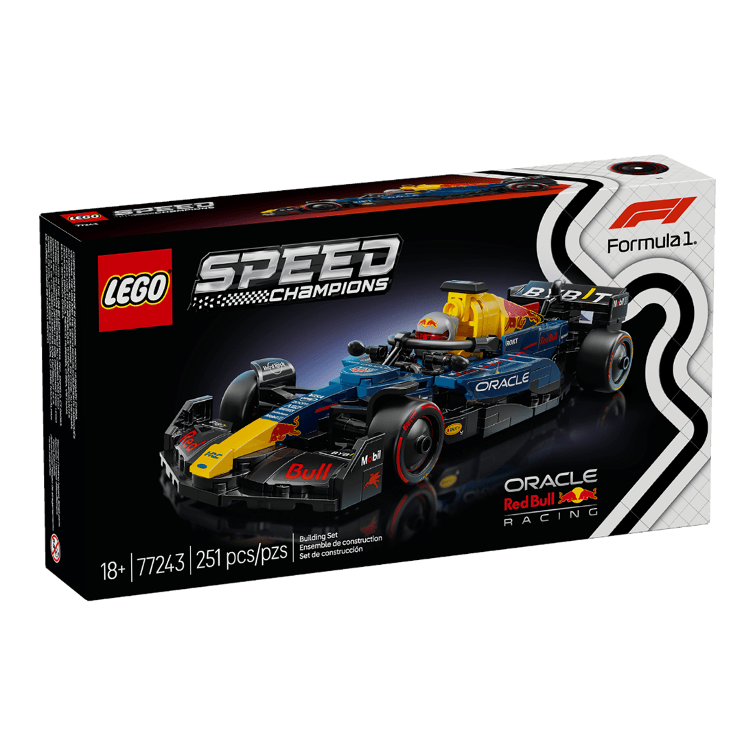 Set de lego Oracle Red bull speed champions formula 1